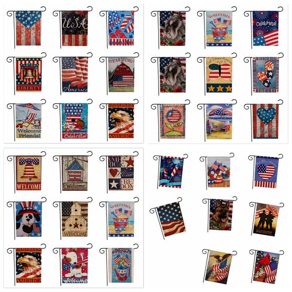

33design США Союз Сад Флаги Партия Домашнего Декора Американский Флаг Серии Pattern Двух