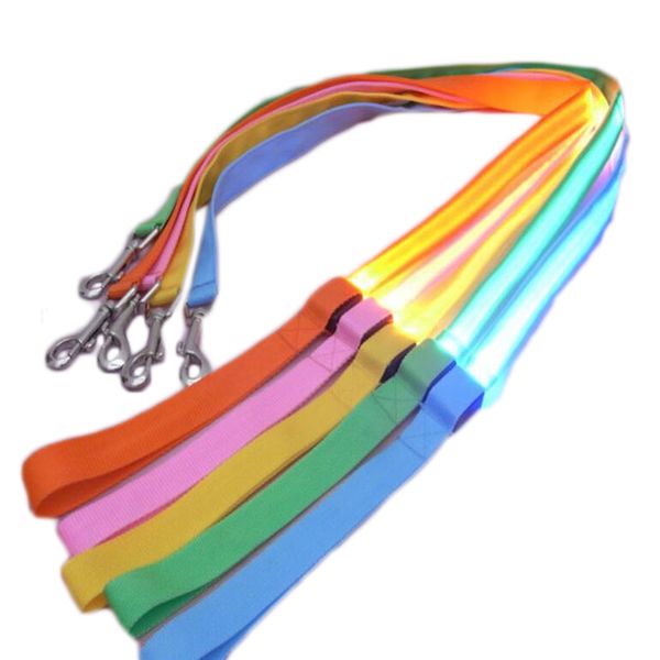 

led lights pet cat dog led leash safety reflective glow leash flashing lighting up good quality not the r