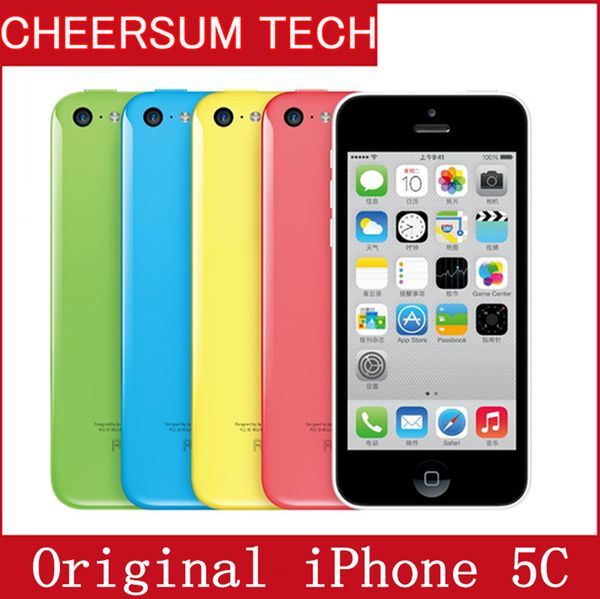 

2016 горячая распродажа оригинального телефона iPhone Яблоко 5C 4.0" двухъядерный 8 Мп 5 Ц