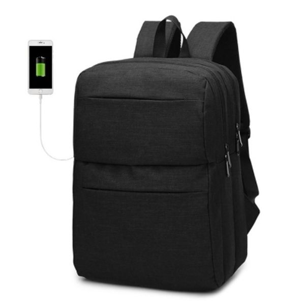 

chic water-resistant lapbackpack with usb port for men