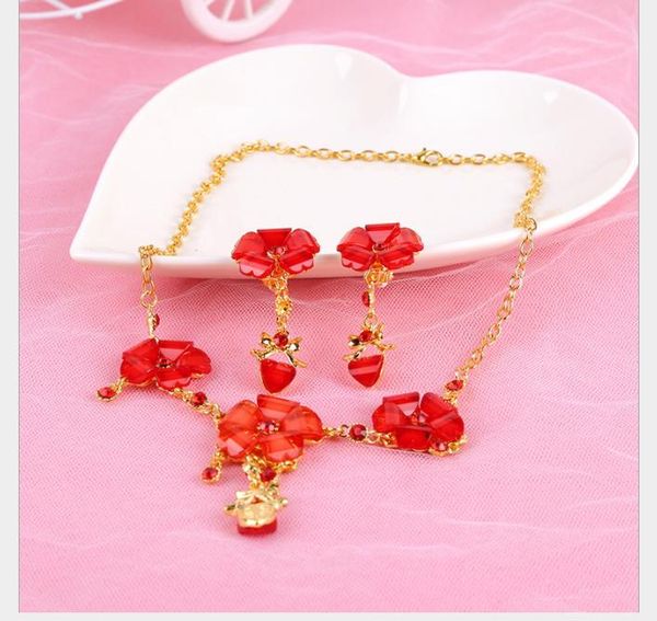 

bridal headwear two piece necklace wedding accessories wedding dress jewelry set, Slivery;golden