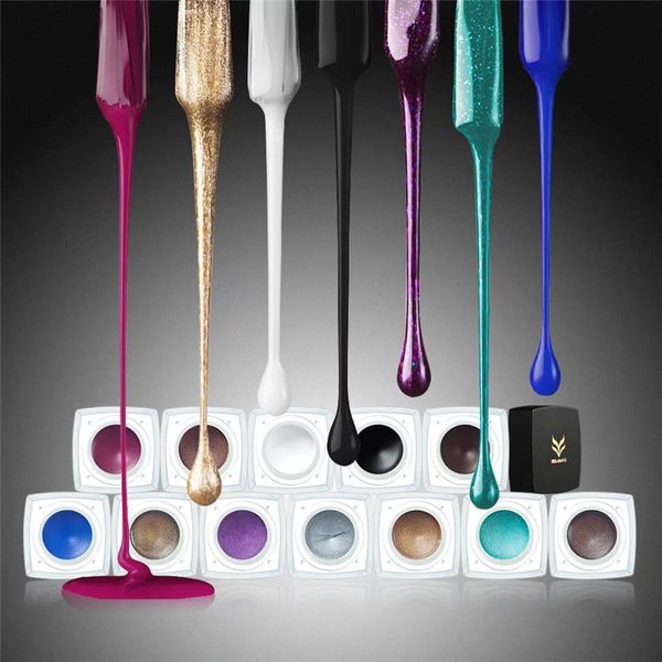 

new huamianli 12 color glitter eyeshadow powder pigment mineral spangle makeup cosmetic set long-lasting water -proof
