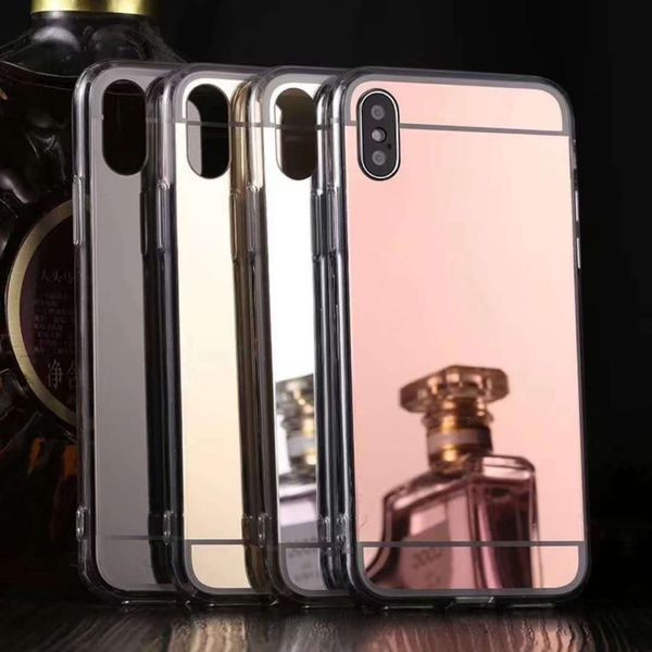 

u344 case fashion brand design mirror coque cover for apple iphone 6 6s 7 8 plus x case