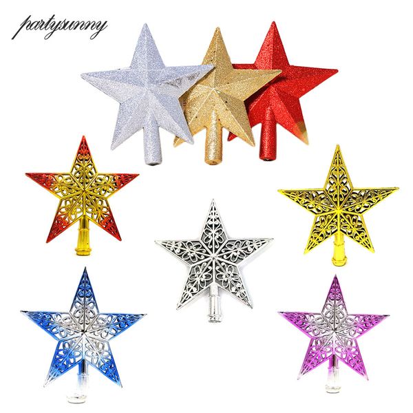 

1pcs 20cm christmas tree star decoration christmas tree er for table house ornaments multicolor ornaments
