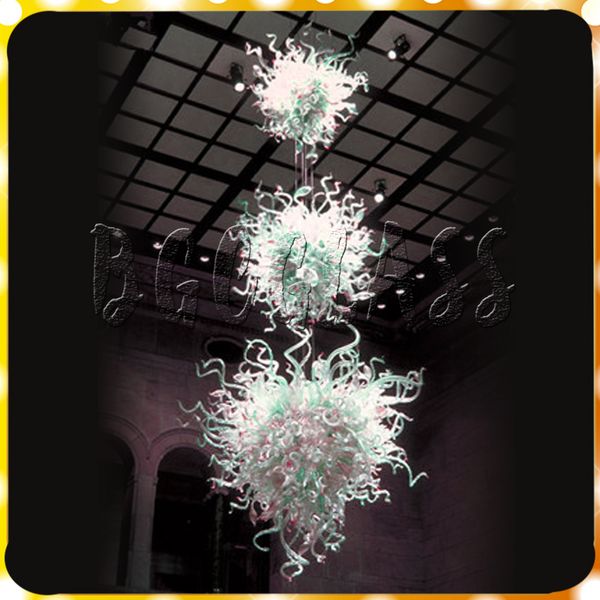 

ce ul certificate 100% hand blown glass crystal chandelier modern art design custom led decorative white colored murano glass pendant