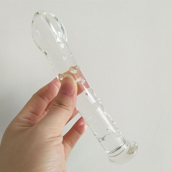 2017 Pyrex Sex Product For Couples Glass Butt Plug Anal Dildo Lesbian  Masturbate Toy Crystal Porn Adults Aid Fake Penis Female Toys Healing  Crystal ...