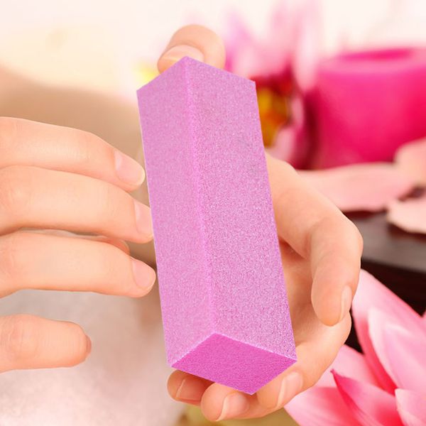 

1pc sanding sponge nail file buffer block for uv gel nail polishing buffer buffing diy art tips manicure pedicure tool