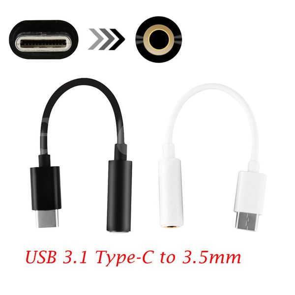 

aux cord usb type c to 3.5mm aux adapter usb 3.1 male to audio female jack