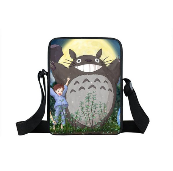 

anime totoro mini messenger bags boy girl kids school bags daily bag for bao bao toddlers snacks crossbody