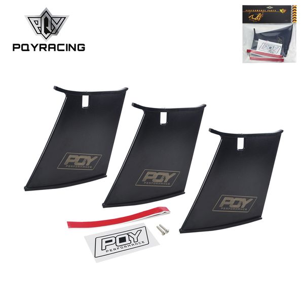 PQY Spoiler ASIL STABILIZER PARA 2004-07 STI SEDAN Com etiqueta PQY SET de 3 PQY-WSS01-3