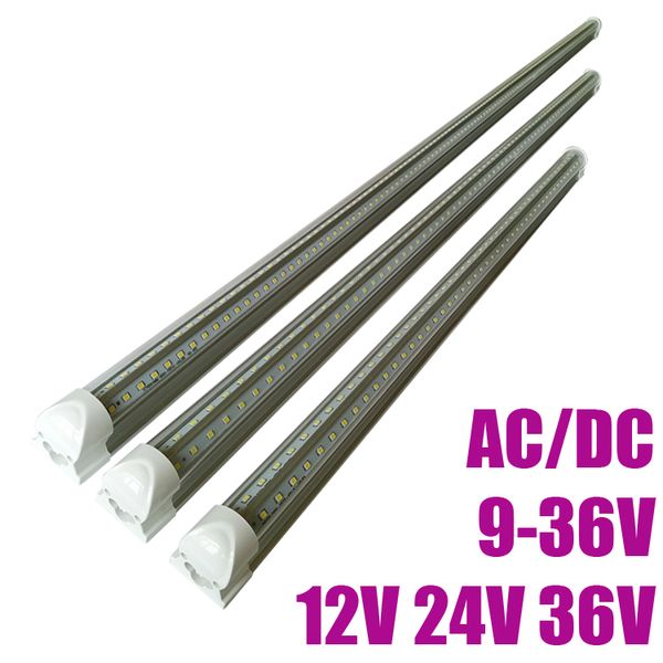 

Dc ac 9 36v 4ft led tube light t8 18w v haped integrated 12v 36v led cooler lighting 3000k 4000k 6000k 24v fluore cent bulb
