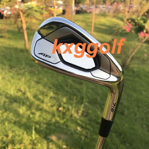 

2018 Top quality golf irons AP3 718 irons forged set( 3 4 5 6 7 8 9 Pw ) with dynamic gold S300 steel shaft 8pcs golf clubs