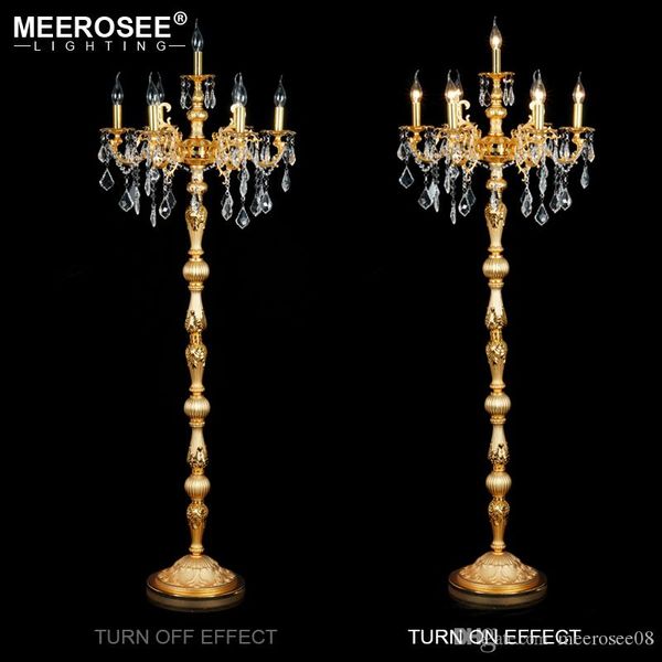 New Arrive Luxurious Floor Lamp European Style Standing Floor