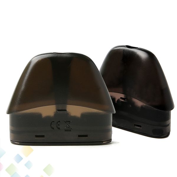 

Authentic TPOD Pod 2ml PC Material Cartridge with 1.2ohm Coil Teslacigs Tank Fit Tesla TPOD AIO Kit Electronic Cigarette DHL Free