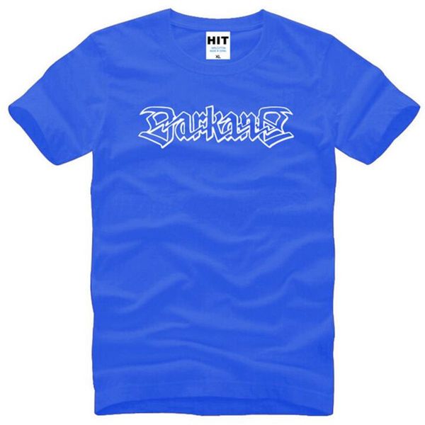 

thrash metal band darkane letter printed men's t-shirt t shirt men summer fashion short sleeve cotton tee camisetas hombre, White;black