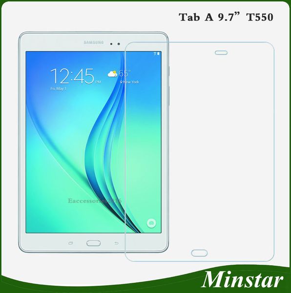 

Для Samsung Galaxy Tab A T350 T355 8 дюймов 8.0 10.1 T550 T555 9.7 Tablet закаленное стекло-Экран протектор HD