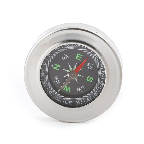 

outdoor sports stainless steel compass camping hiking portable navigation tool