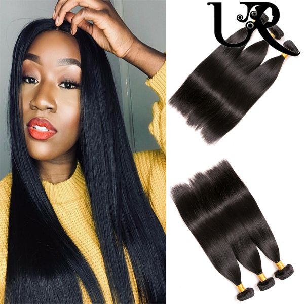 Hot Sale Brazilian Straight Virgin Hair Bundle Deals In Natural