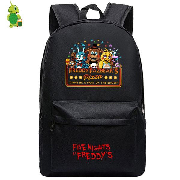 

five nights at freddy's party school backpack for teenage girls boys lapbackpack children school bags casual travel rucksack