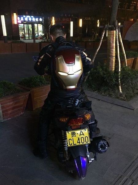 

бренд miwind дивится ironman 3d освещение abs рюкзак косплей сумка