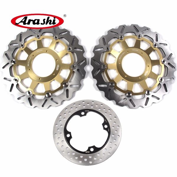 

arashi for honda cbr954rr 2002 2003 front rear brake disc rotors disk kit cbr 954 rr cbr954 954rr 02 03