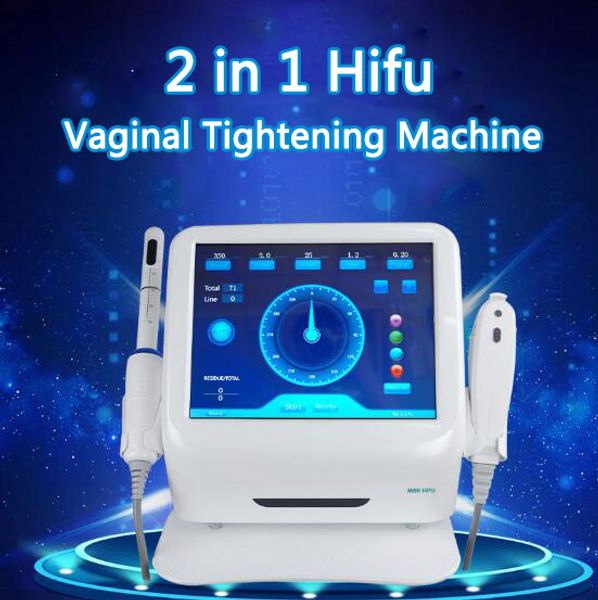 

portable slimming machine 2 in 1 hifu for face and body hifu beauty machine intensity focused ultrasound lifting vaginal tighten high