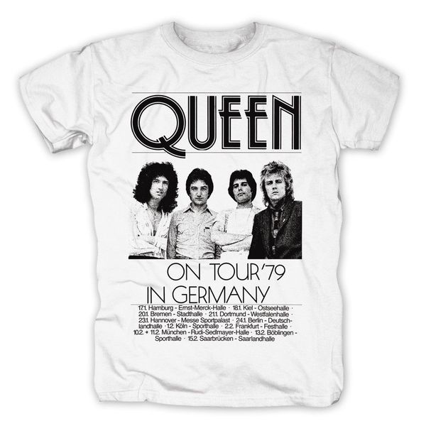 

Королева Германии тур 1979 официальный товар футболка M/L / XL-Neu
