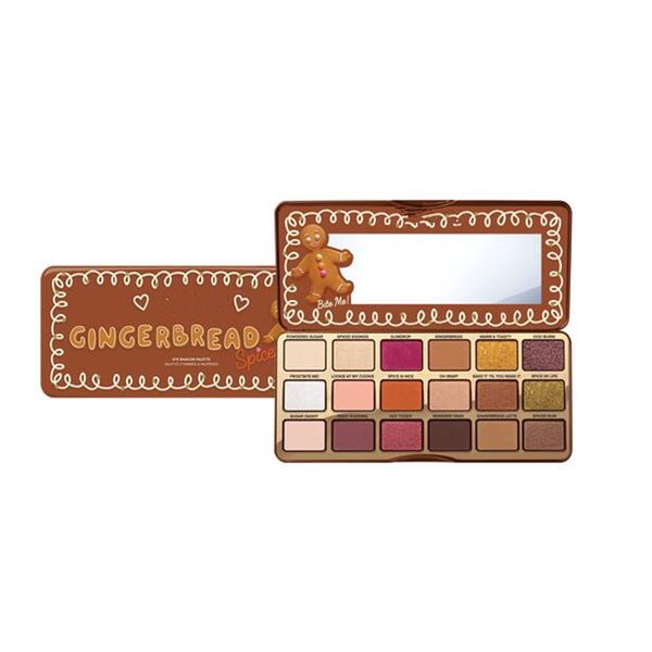 

Dropshipping New Faced Gingerbread тени для век Spice Eyeshadow Макияж Палитра 18 цветов Тени для век Пали