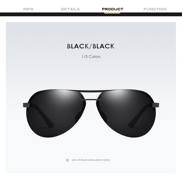 

sunglasses polarized driving fishing outdoos sport alloy frame tac lens uv400 glasses