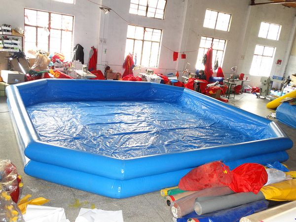 

2017 pvc double inflatable swimming pool /swimming pool for kids