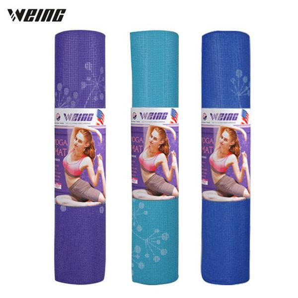 

tpe printing yoga mat 6mm anti-slip fitness mat yoga exercise pilates