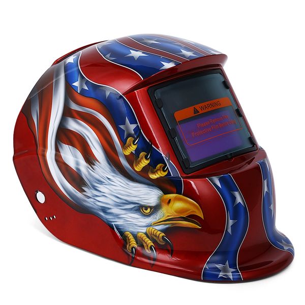 

solar energy automatic variable light electric welding protective mask protect the eyes and faces from shattering sparks and harmful radiati