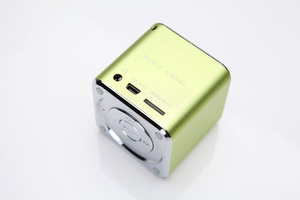 

wholesale portable music angel mini sound box speaker jh-md06d for tf card iphone mp4 mp3 mp5