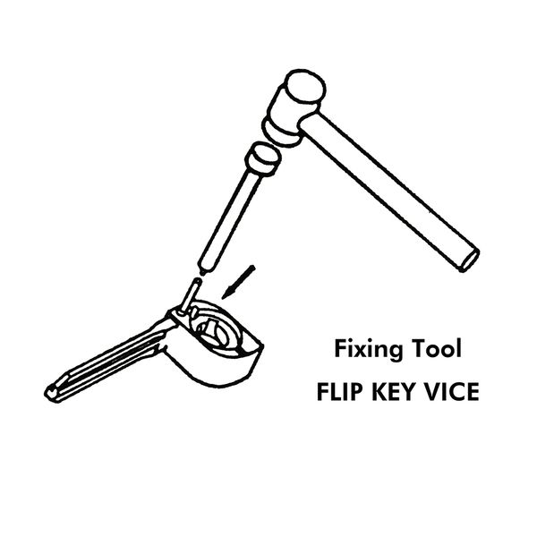 

2019 obd2 locksmith tools cars remote control flip key fixing tool key repairing tools kits with fetch case