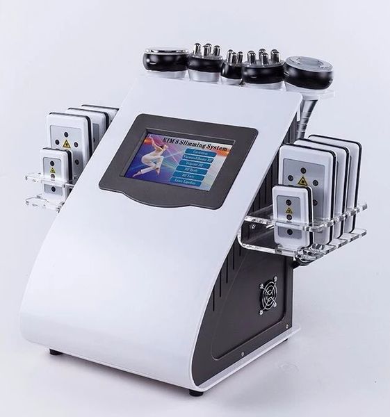 

6 in 1 rf lipolaser slimming machine tripolar rf lipo laser cavitation machine