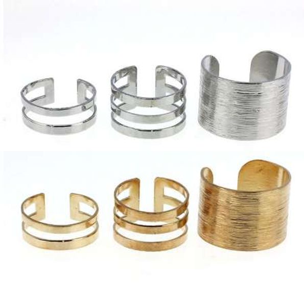 

new 3pcs of finger the midi tip finger above the knuckle open ring women cute wedding, Silver