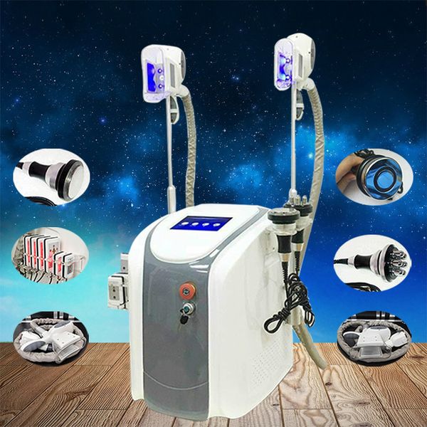 

high tech cryo fat e machine cavitation rf slimming machine 40k ultrasonic double cryolipolysis handles lipolaser machine ce/dhl