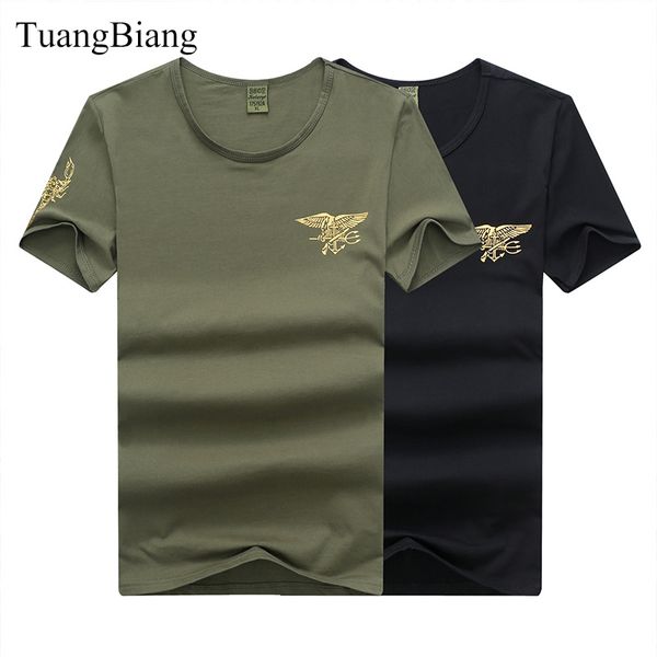 

tuangbiang mens army green t shirt print scorpion coon short sleeve o neck tshirt summer 2018 camisetas hombre, White;black