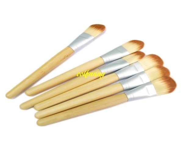 

new arrival professional bamboo foundation makeup brushes mask brush soft cosmetic brushes