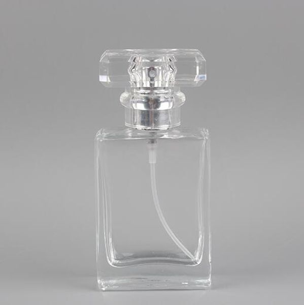 

30ml portable glass perfume empty bottle refillable atomizer with aluminum cosmetic case for travel glass spray bottle
