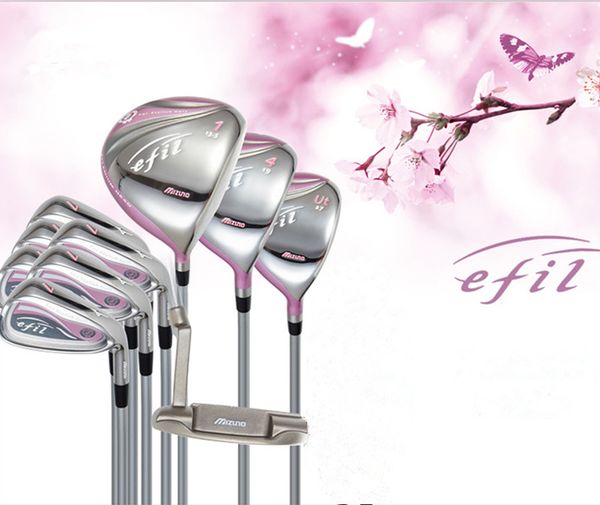

golf complete sets mizu efil golf clubs beginner ladies suit clubs no bag ing