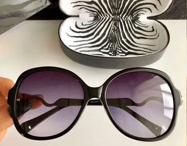 

women rc1072 snake sunglasses gold black grey gradient designer sunglass eyewear occhiali da sole new with box, White;black