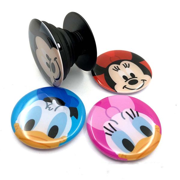 

3d crystal epoxy kakao mobile phone balloon bracket can be two-stage telescopic belt can be customized