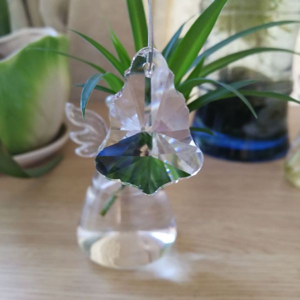 

30pcs 38mm new glass chandeliers crystal pendant strand garland accessories for room decorative