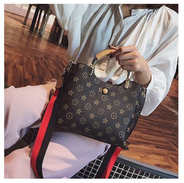 

fashion tote square bags women letters shoulder single strap bags ladies bolsas femininas yige//9
