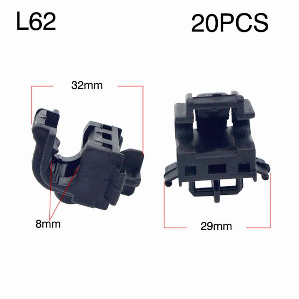 

20 шт. авто крепеж автомобиля крышка машины brace фиксированный зажим двигателя крышка крепеж для honda fit city accord одиссея civic