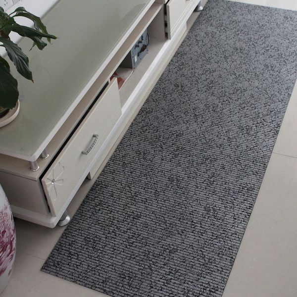 Acquista Tappetini Polvere Hall Addensato Tappetino Antiscivolo In Pvc Antiscivolo Pvc Striscia Rettangolare Impermeabile Bagno Tappeto Cucina Tappeto