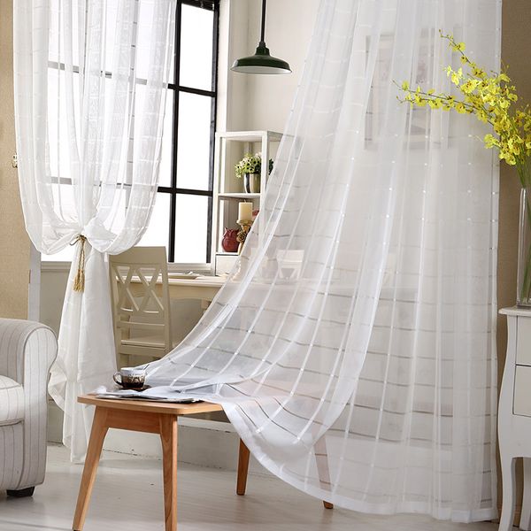 

beautiful linen sheer window elegance curtains/drape/panels/treatment