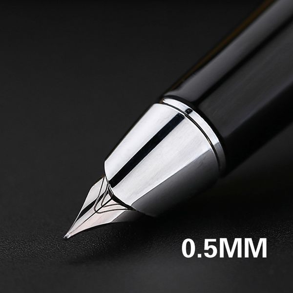 

new arrival hero 101# full metal fountain pen ink pen 0.5mm/1.0mm smooth student writing exquisite office business gift box
