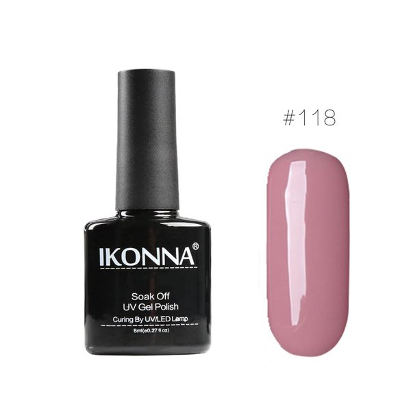 

ikonna#118 8 ml salmon pink nail polish
